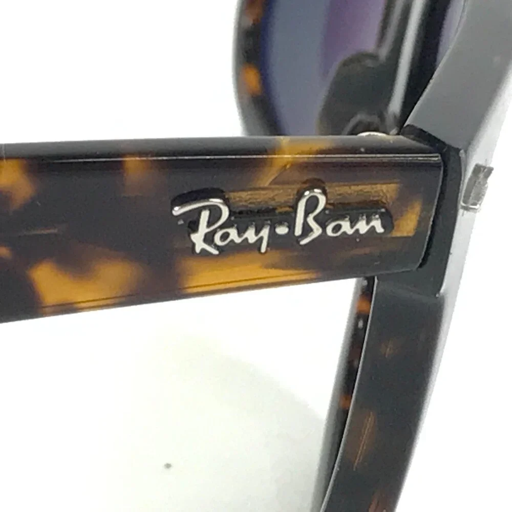 Ray-Ban Sunglasses WAYFARER RB2140 902/58 Tortoise Frames Green Polarized Lenses